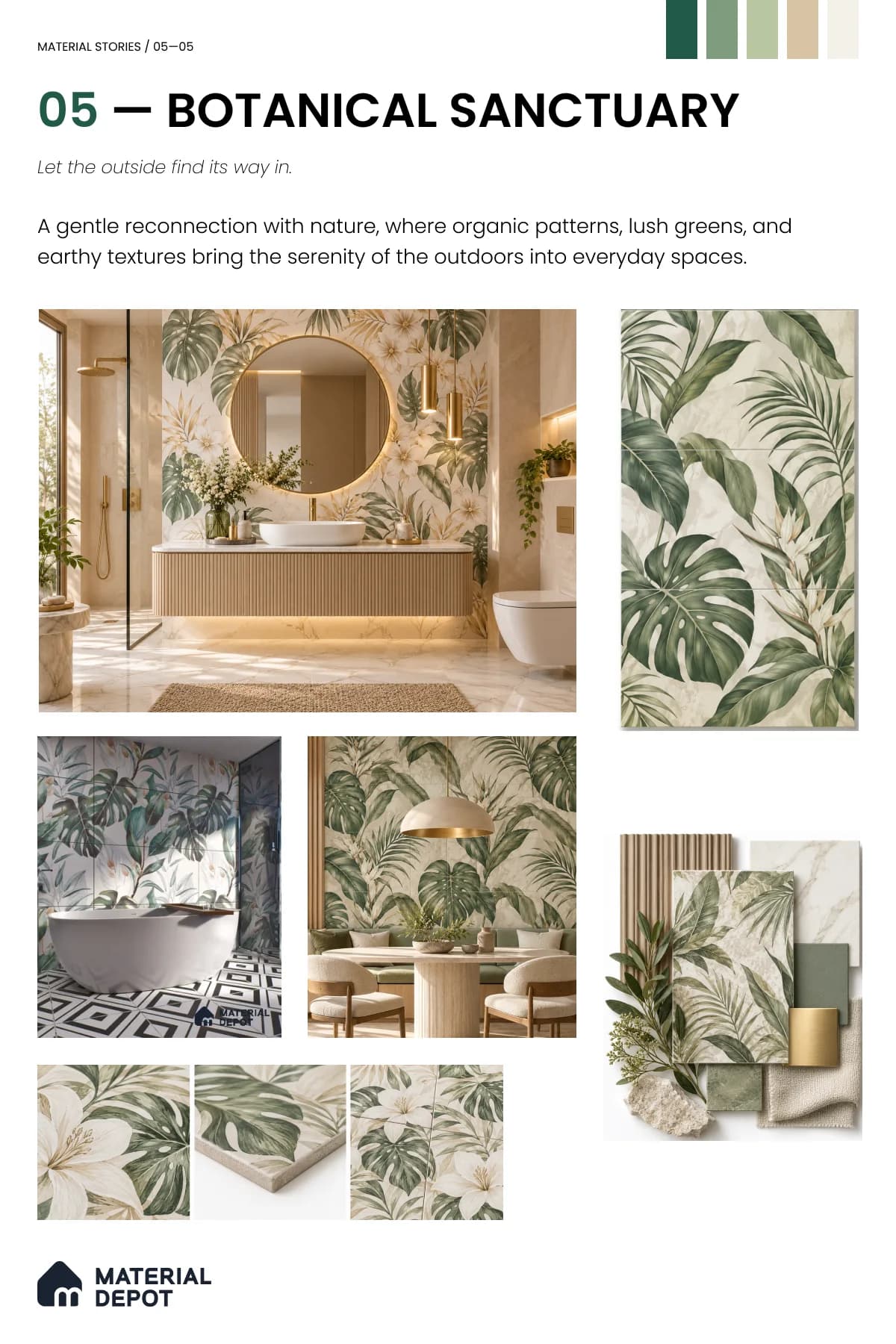 Original Figma board 05 — Botanical Sanctuary